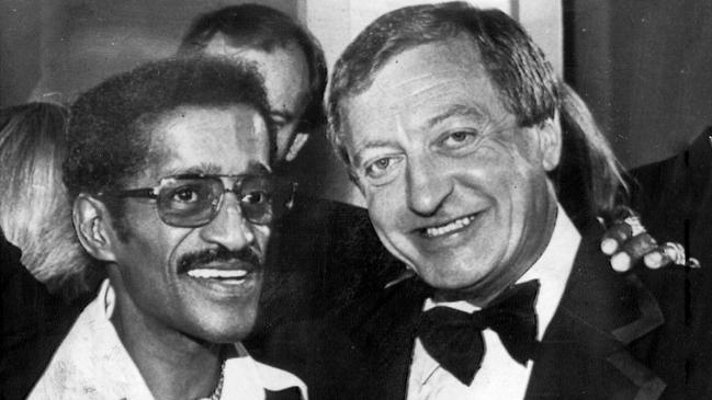 Sammy Davis Jr and Graham Kennedy at the Logies.