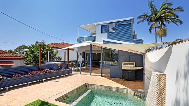 PRIME POSITION: The Alexandra Headland home features a tiled retreat opening to a covered deck with views from Alex Forest straight out to the ocean in front of Alex Surf Club.