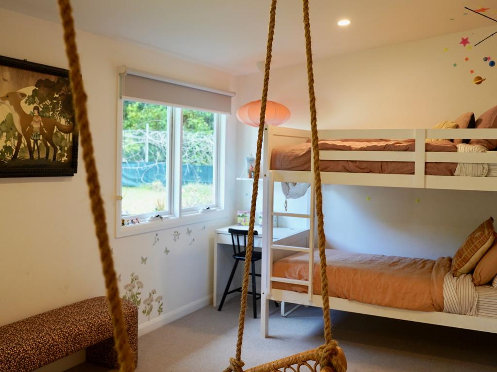 Interior design by Morgan Brady of Pearl Interiors at her Noosa hinterland property. Picture: Katrina Lezaic