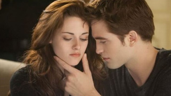 Bella and Edward from the vampire series 'Twilight'. Picture: Supplied