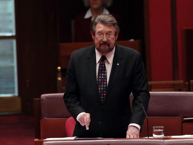 Derryn Hinch says his time in the Senate was a ‘great privilege and a great honour’. Picture: Gary Ramage