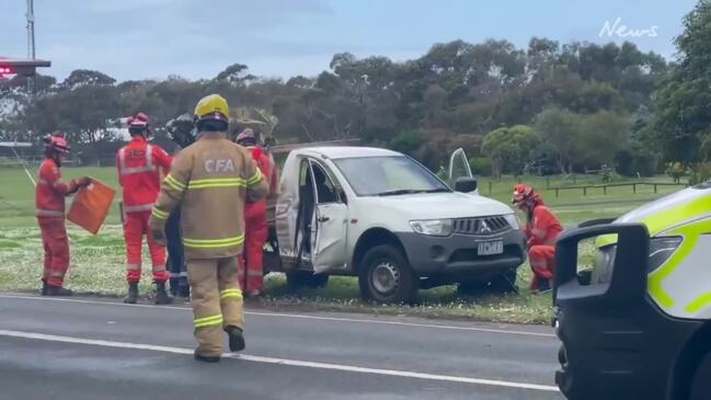 Man dies in hospital after vehicle rollover in Cowes