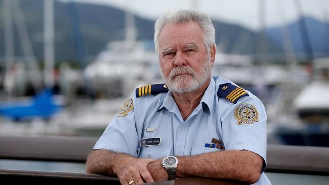 Volunteer Marine Rescue Queensland Officer in Charge of Gulf of Carpentaria Peter Graham. PICTURE: STEWART MCLEAN