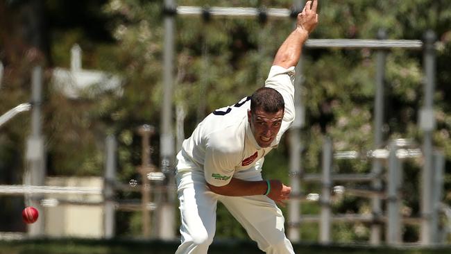 Chris Williams bowling for Strathmore, one of four clubs in line to join the VSDCA.