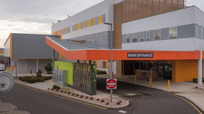 North West Regional Hospital. Picture: AAP/Simon Sturzaker