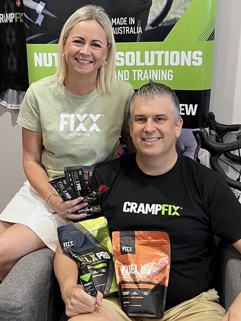 Fixx Nutrition founders Michelle and Jan Buchegger.