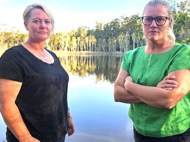 Wide Bay One Nation candidates Katy McCallum and Taryn Gillard are calling for a controversial $2 billion wind farm at the Tuan Forest to be dumped saying it threatened to destroy wildlife instead of saving it.