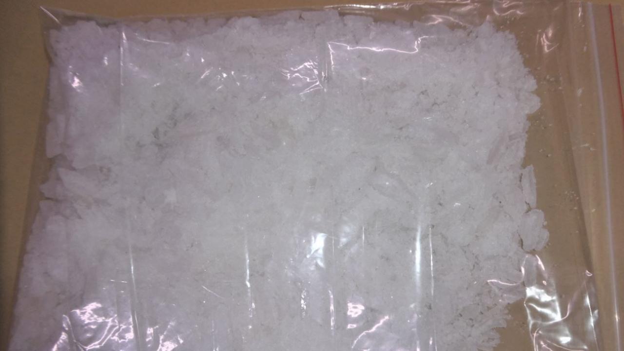 Detectives seize $90,000 worth of methamphetamine in Croydon. Picture: SA Police