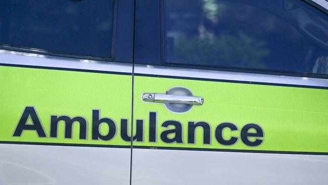 BRISBANE, AUSTRALIA - NewsWire Photos - JANUARY 17, 2025:  A generic photo of Queensland Ambulance Service signage , Brisbanes CBD.Picture: NewsWire / Glenn Campbell