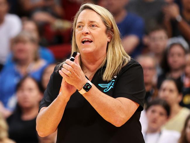 Southside coach Cheryl Chambers says the stakes are raised when the Flyers face the Boomers, especially in finals. Picture: Getty Images