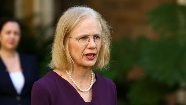 Queensland Chief Health Officer Jeanette Young said the eased restrictions would be ongoing unless there was a future major outbreak. Picture AAP/David Clark
