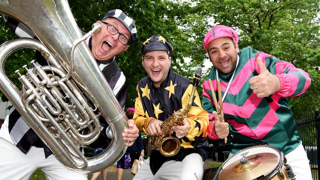 Trackside entertainment for Cup Day. Picture: Nicole Garmston