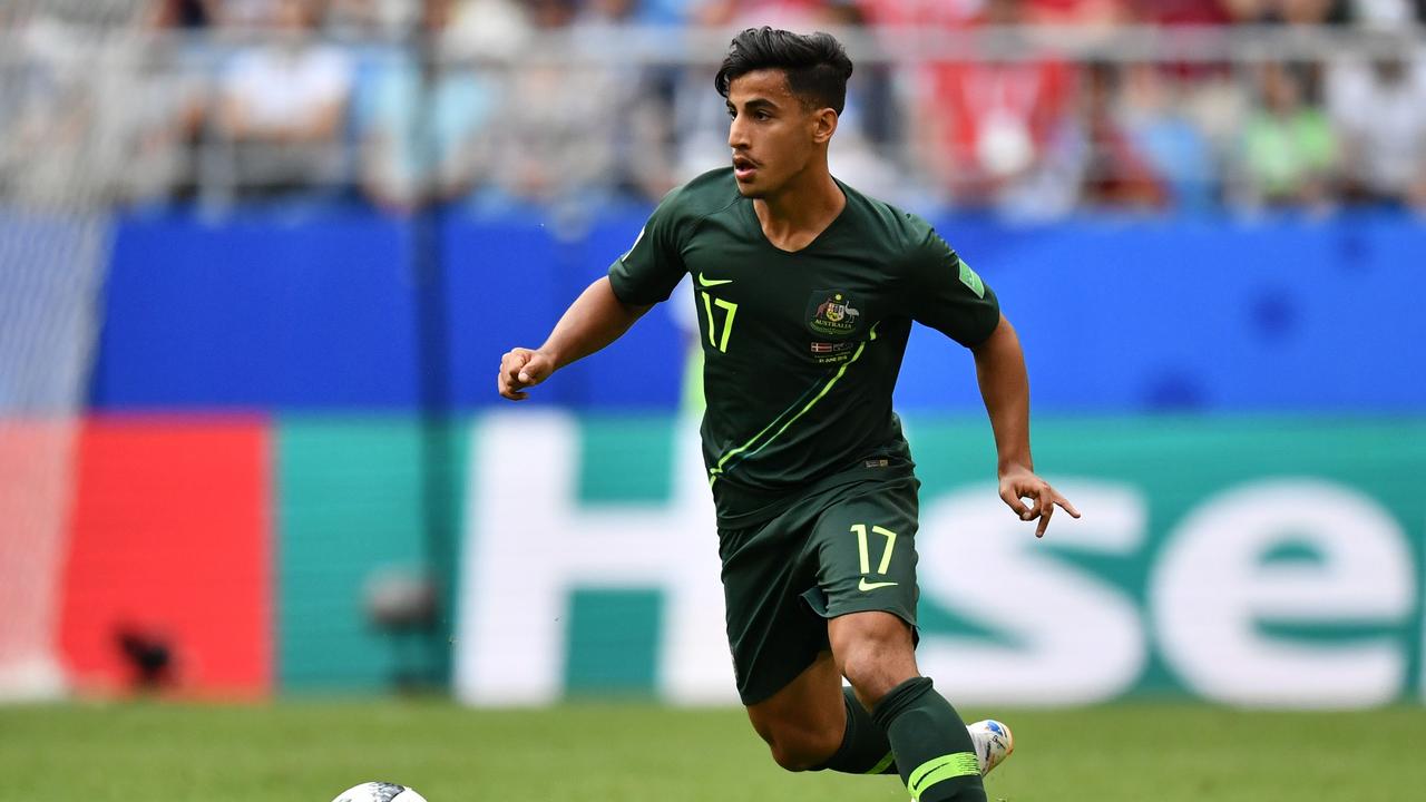 Daniel Arzani has impressed during his World Cup performances.