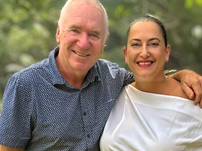 Cricket great Allan Border has called on Prime Minister Anthony Albanese to “do something” about Parkinson’s disease. Pictured with Parkinson’s Australia CEO Olivia Nassaris.