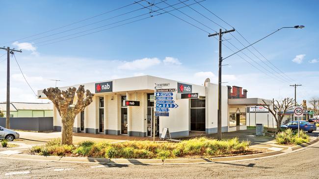 Cobden’s National Bank branch is one of many to close across regional Australia in the past two years.