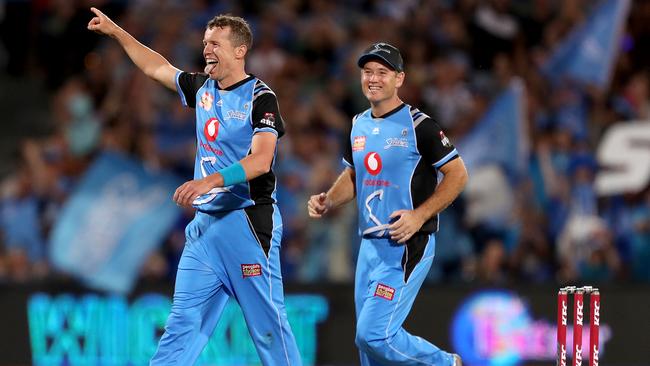 Siddle claimed three key wickets. Photo by James Elsby/Getty Images.