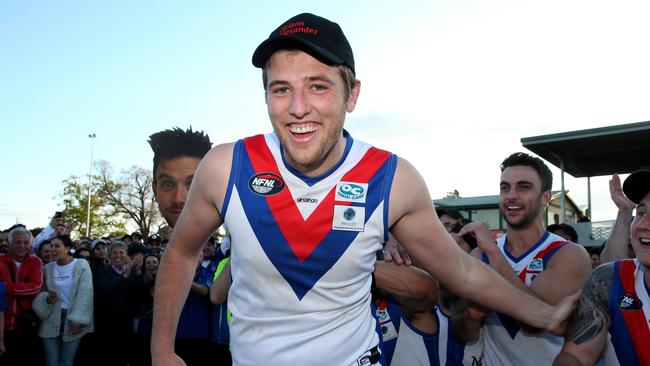 Mark Kovacevic is a handy recruit for the Shepparton Swans. Picture: AAP/Mark Dadswell