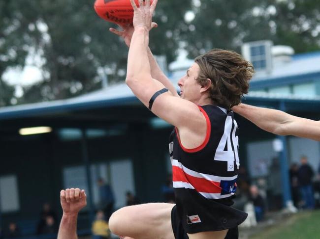 Daniel Gorringe kicked 35 goals for Park Orchards last year. Picture: Davis Harrigan