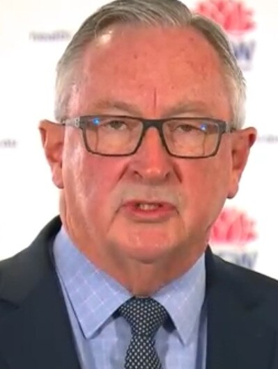 NSW Health Minister Brad Hazzard. Picture: 9NEWS