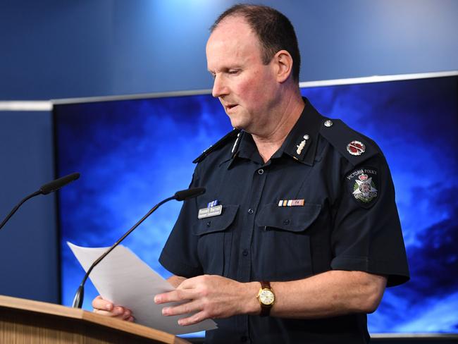 Professional Standards Command assistant commissioner Russell Barrett confirmed the practice of fake breath testing was ‘widespread’.