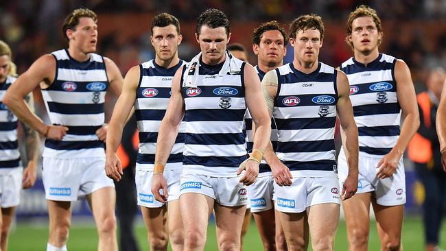 Just how close is Geelong to a flag? Picture: Getty