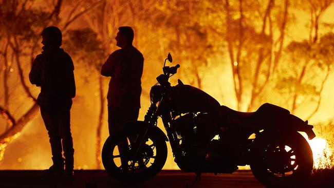 Feeling the impact of the bushfires. Picture: Getty Images