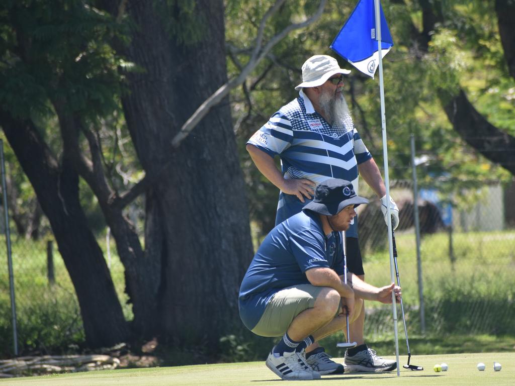 On course at the inaugural Brendon Hall Memorial Golf Day at the Rockhampton Golf Club on February 16, 2025.