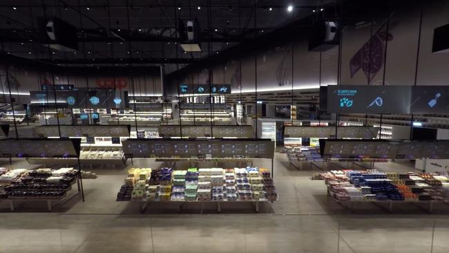 Say goodbye to rows of shelves.