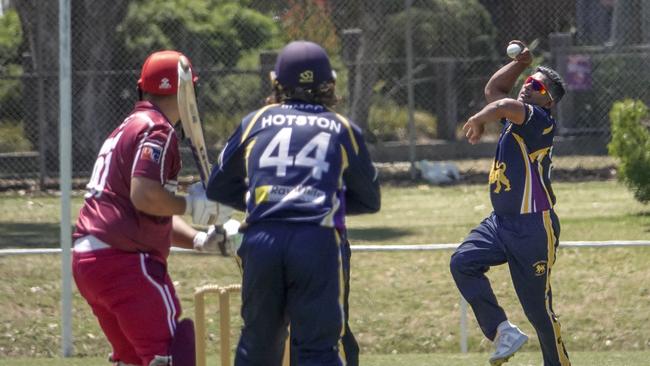 Narre South captain-coach Jeevan Mendis. Picture: Valeriu Campan