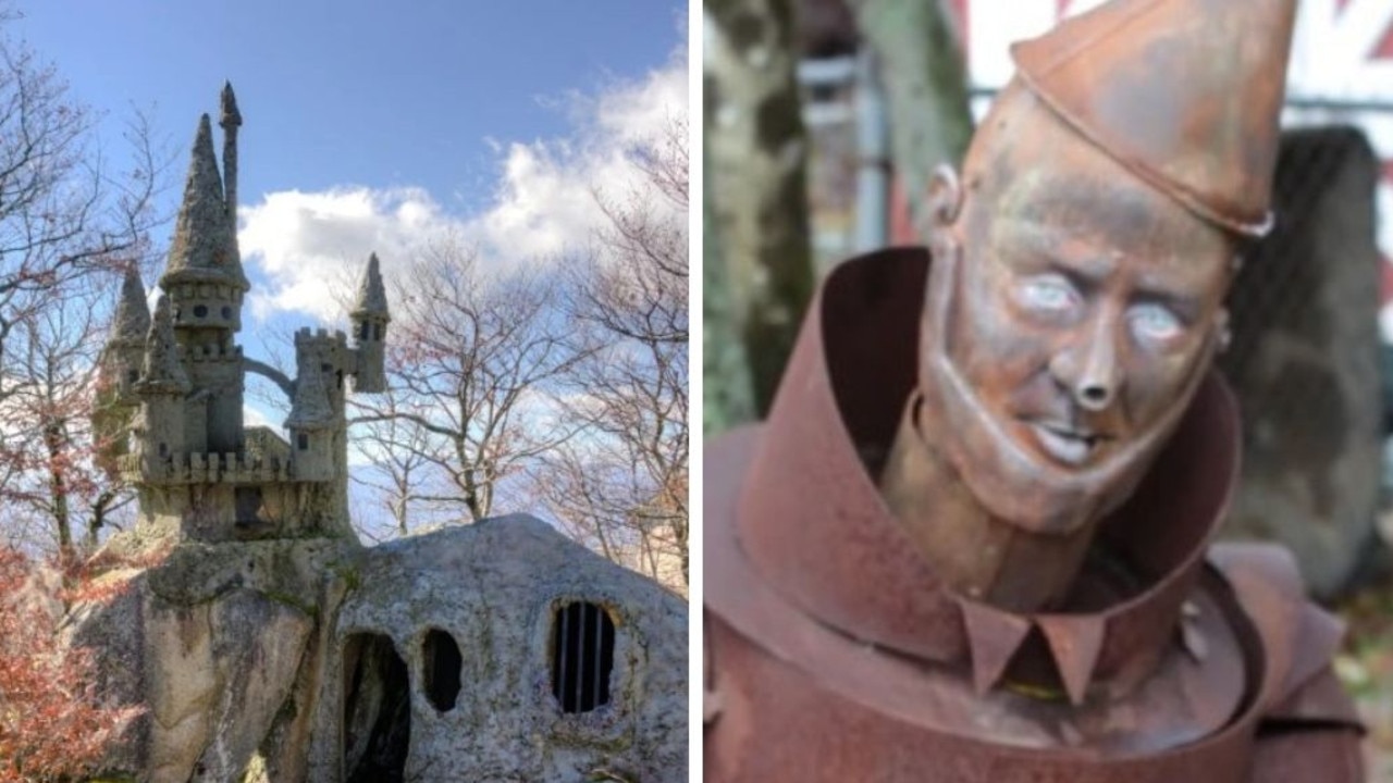 Terrifying images of abandoned theme park