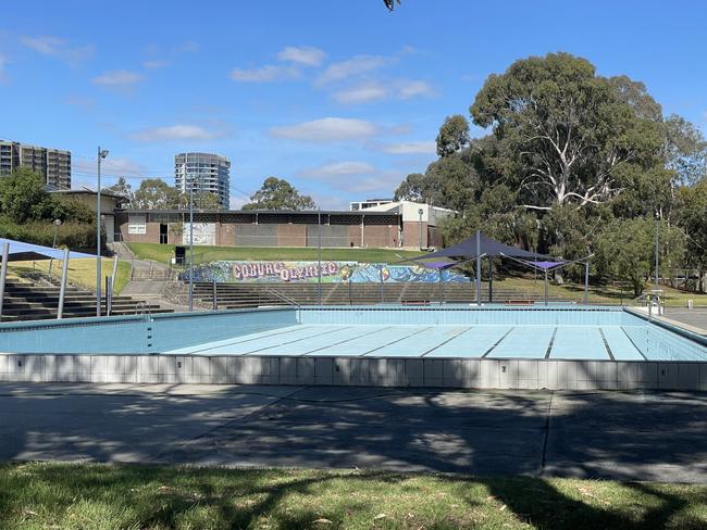 The 50m Olympic pool only operates in the summer, with residents calling it a “missed opportunity”. Picture: Himangi Singh