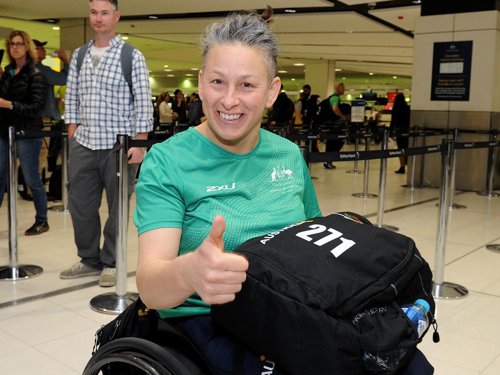 Di Toro was co-captain of the Paralympic team at the 2016 games as well. (AAP Image/Joel Carrett)