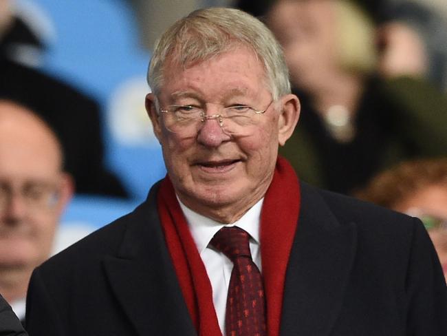 Former Manchester United manager Alex Ferguson. Picture: AFP