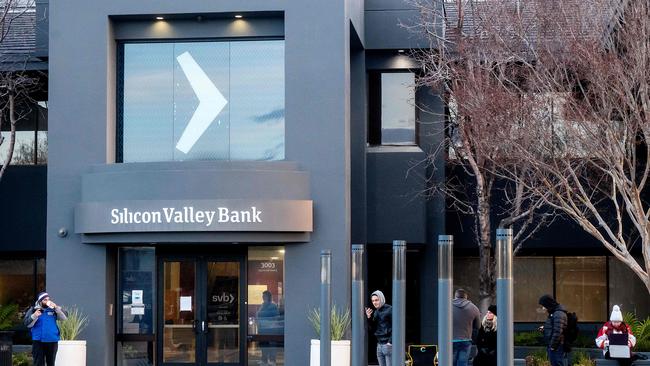 Silicon Valley Bank failed in March. Picture: AFP