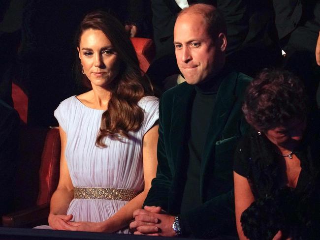 Kate and William at Alexandra Palace in London for the Earthshot Prize. Picture: AFP