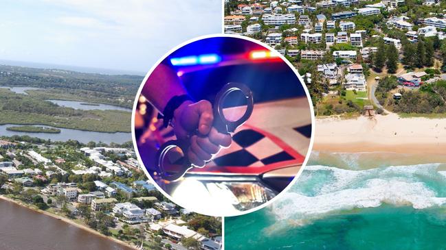 Exclusive Noosa suburbs were targeted in a property crime ‘spike’ that has led to the arrest of two teenagers and two adults.