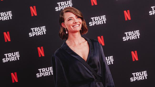 Jessica Watson at the True Spirit Netflix global premiere at Brisbane Powerhouse. Picture: Adam Shaw