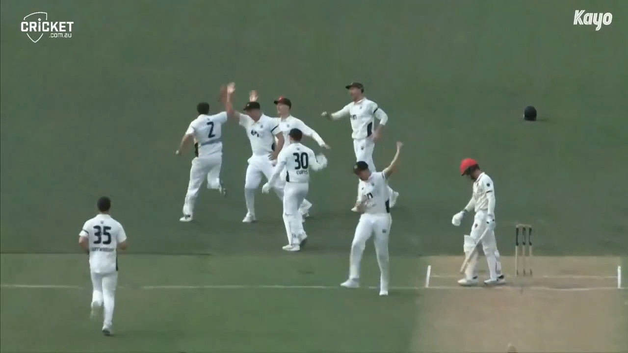 Forgotten Aussie quick's high-five disaster