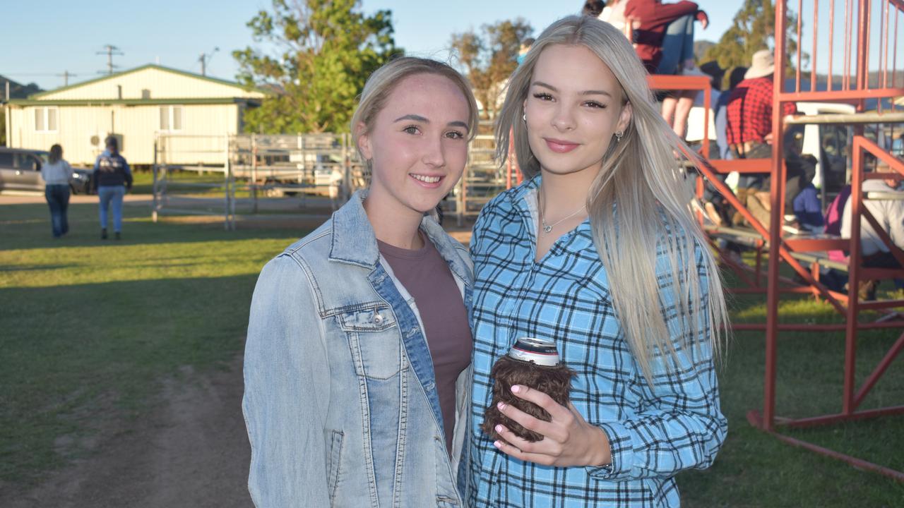 Shelby Castle and Jewel Blackson from Brisbane at the 2021 Killarney Rodeo. Photo: Madison Mifsud-Ure / Warwick Daily News