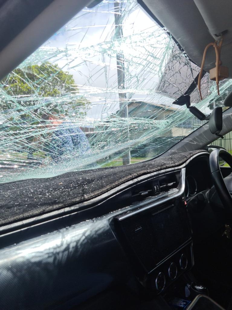 Woman recalls moment naked man smashed windscreen | The Chronicle