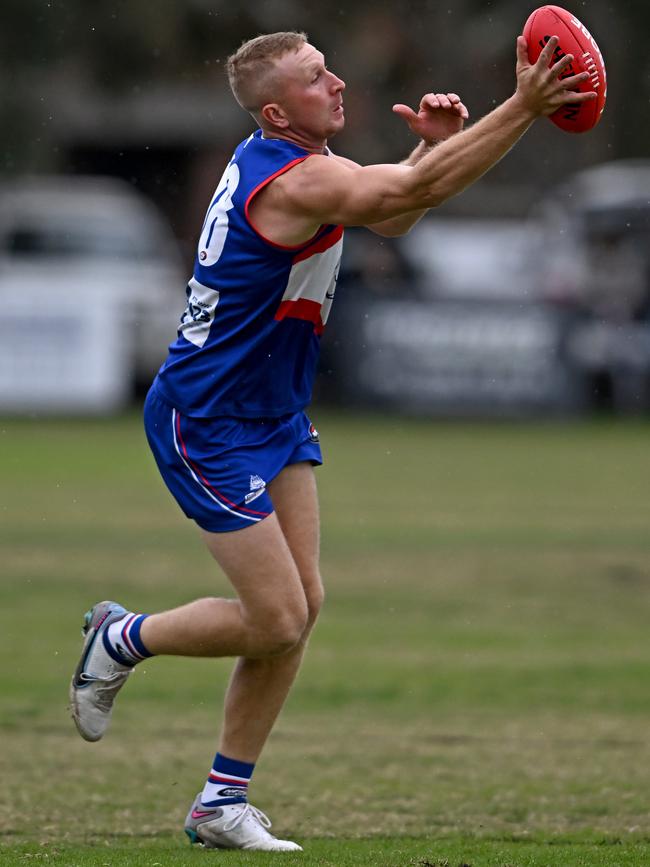 Nick Matthews in action for North Heidelberg. Picture: Andy Brownbill