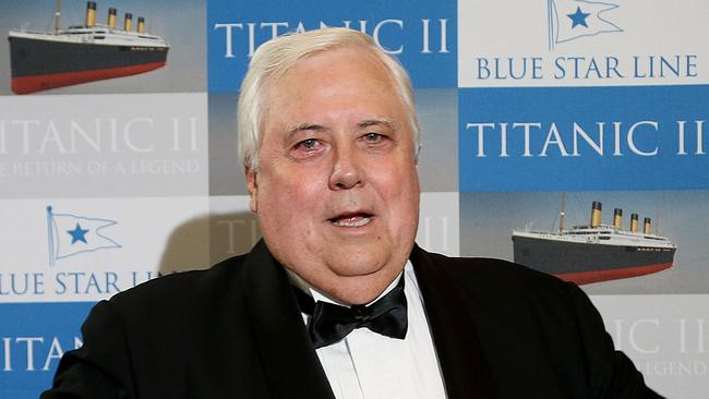 Clive Palmer. Picture: Stewart McLean