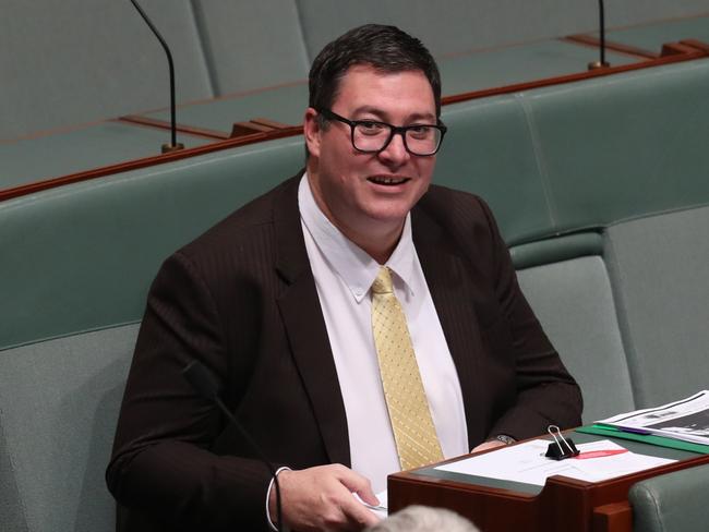 George Christensen has threatened to cross the floor over the NEG. Picture: Kym Smith