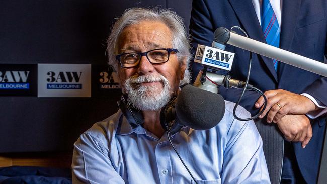 Neil Mitchell’s time at 3AW may be coming to an end. Picture: Jake Nowakowski