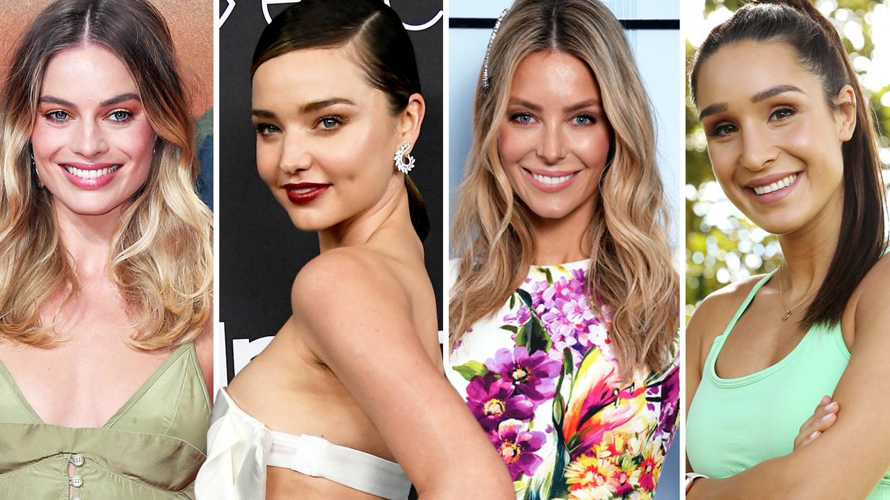 Margot Robbie and Jennifer Hawkins made their rich list debut this year, while Miranda Kerr and Kayla Itsines again earned a place.
