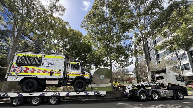 Two hazardous area rescue ambulances are being deployed to the Northern Rivers region in NSW ahead of the cyclone. Picture: Supplied