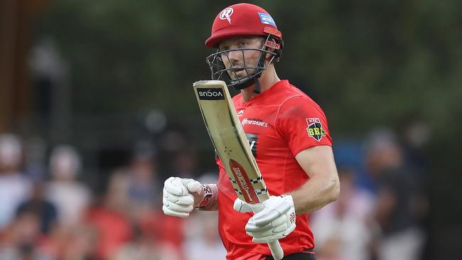 Shaun Marsh returned to form by smacking a half-century. Picture: Getty Images