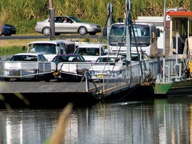 Bluff Point Ferry at Lawrence NSW. Picture: NSW GOV