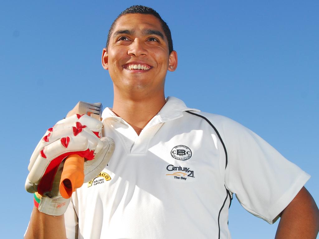 Damian Cupido is also a talented cricketer. Picture: Matt Carty