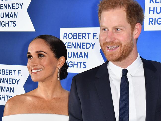 The Sussexes live in a $21-million mansion but Prince Harry is believed to have boltholes in Montecito and LA. Picture: AFP